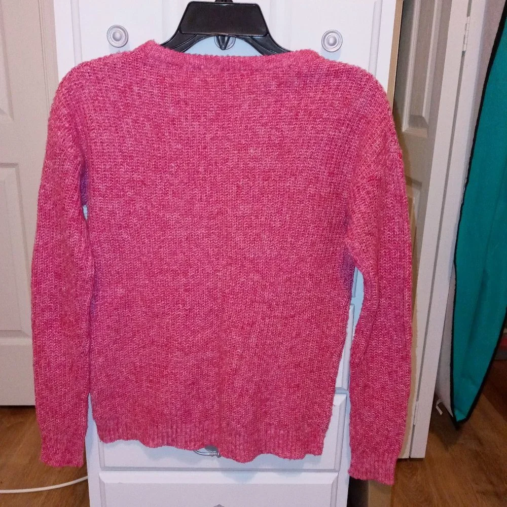 dip size XS Pink crew neck sweater - Picture 2 of 3